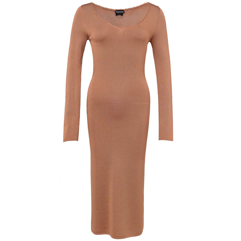 Robe Tom Ford longue orange
