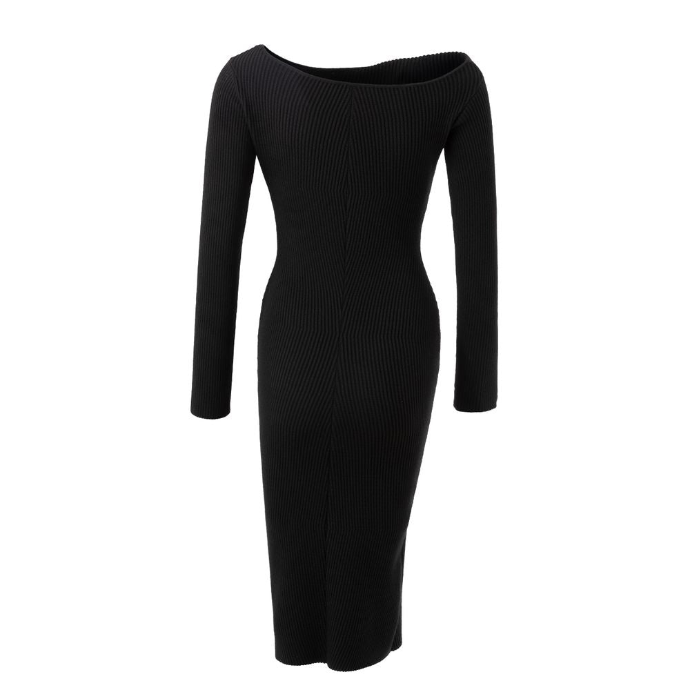 Robe Tom Ford asymétrique noire