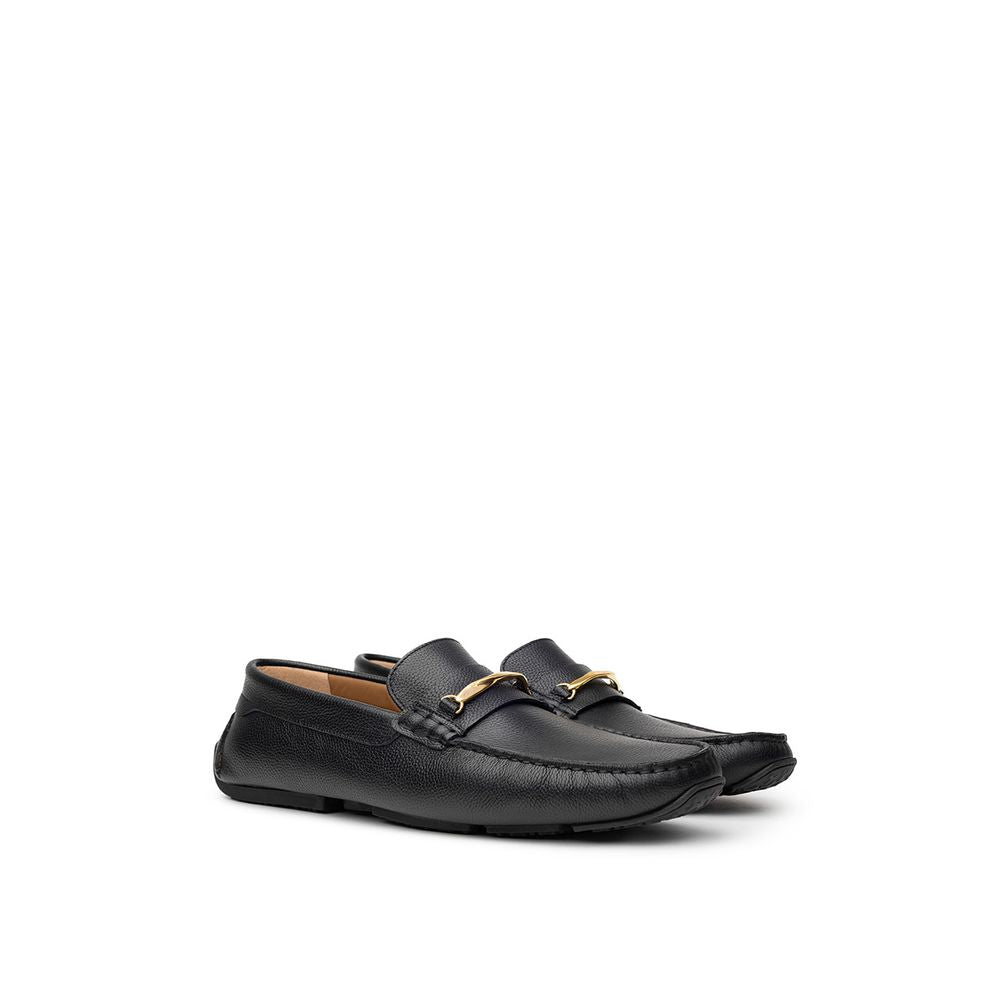Mocassins Bally en cuir noirs