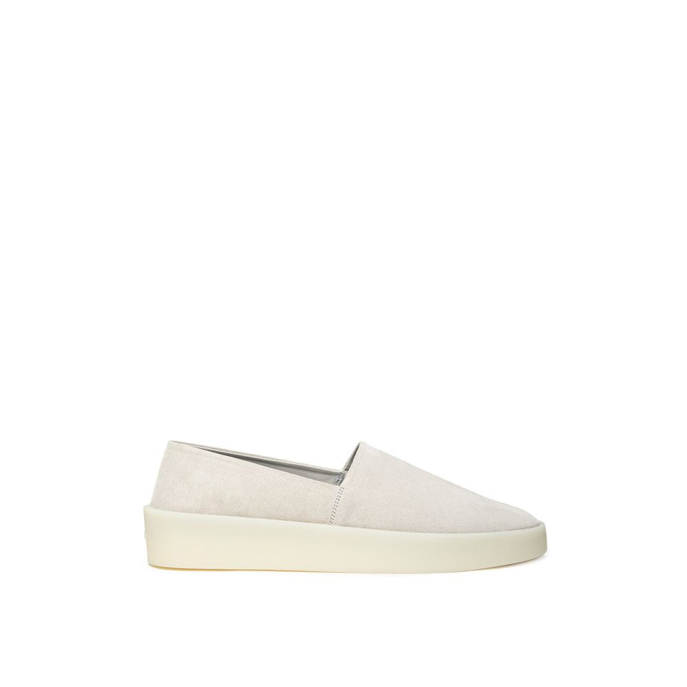 Mocassins Fear of God gris cuir