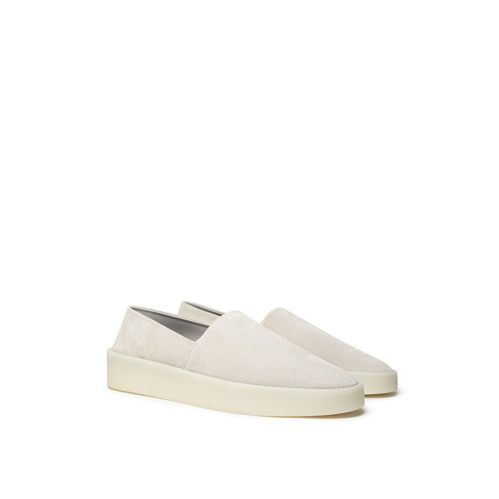 Mocassins Fear of God gris cuir