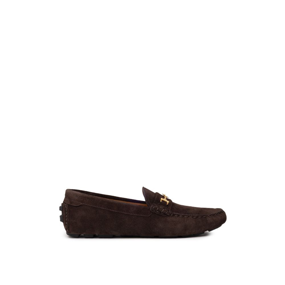Mocassins Bally en cuir marron