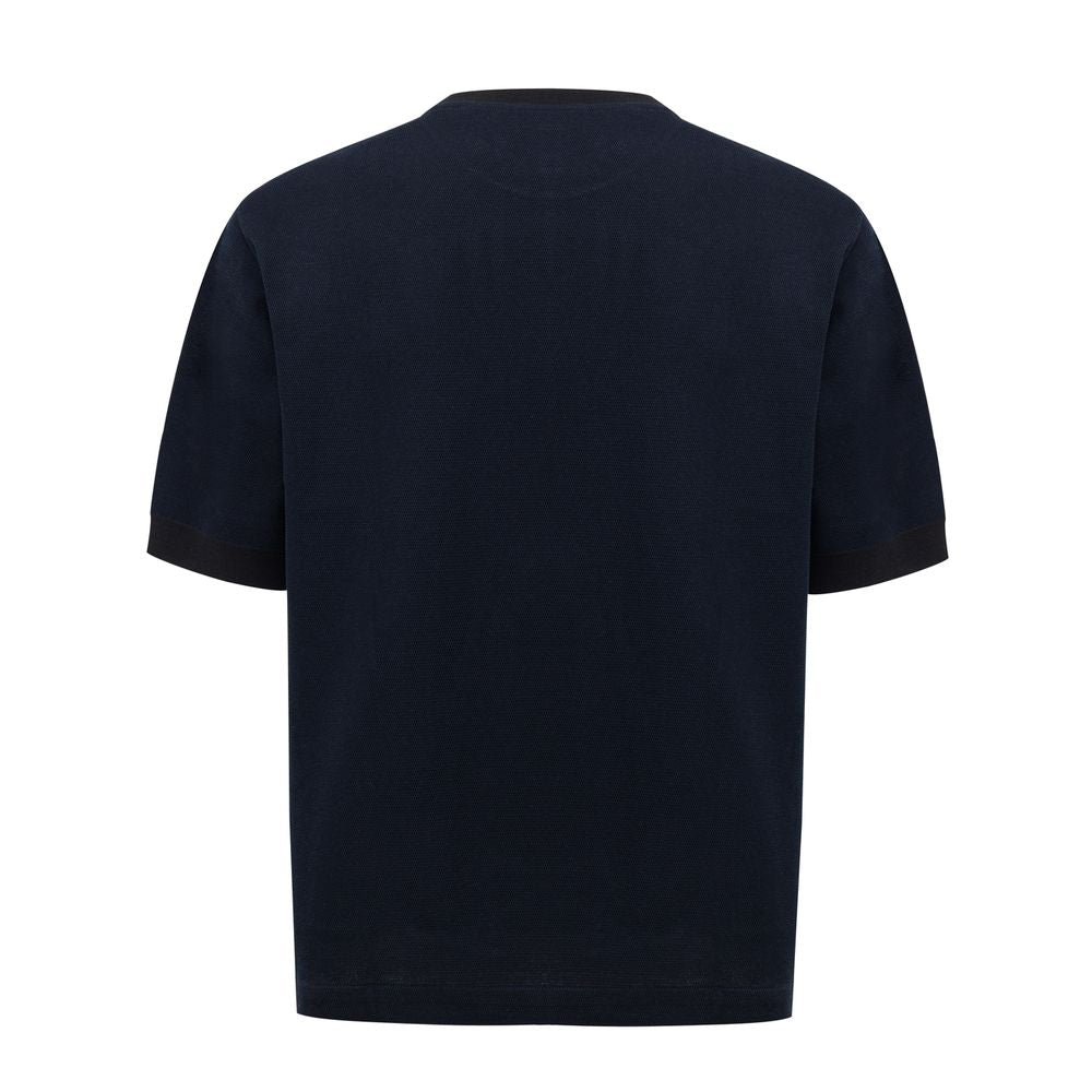 T-shirt Dunhill DU19RL28855D bleu