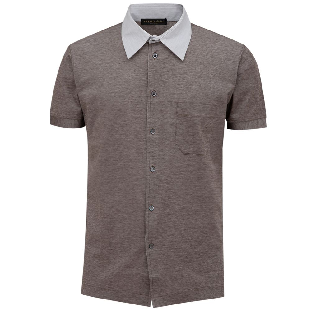 Chemise Corneliani avec poche grise