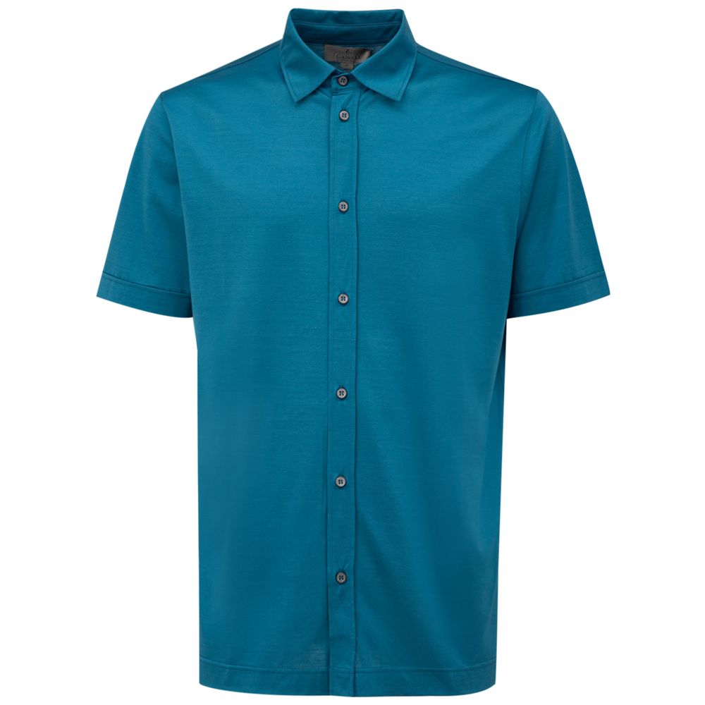 Chemise Canali bleue claire