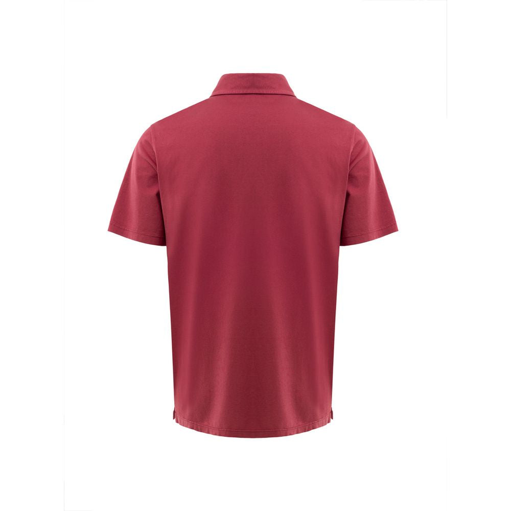 Polo Gran Sasso rouge cerise