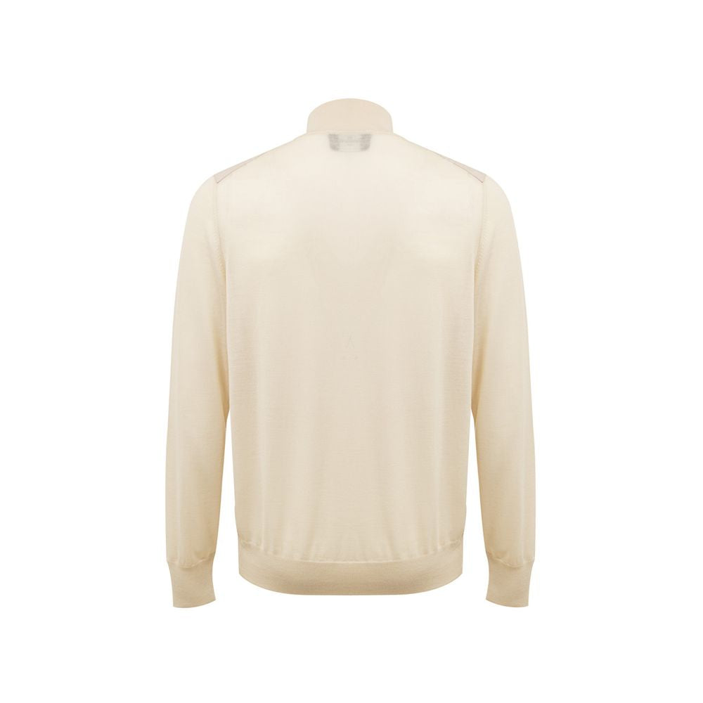 Sweat zippé Gran Sasso beige