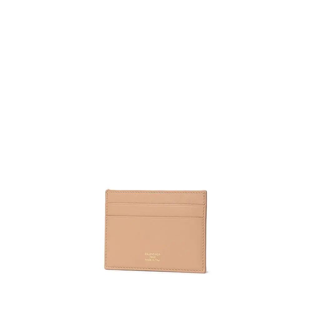 Porte-cartes Balenciaga 25MG109 beige foncé Balenciaga