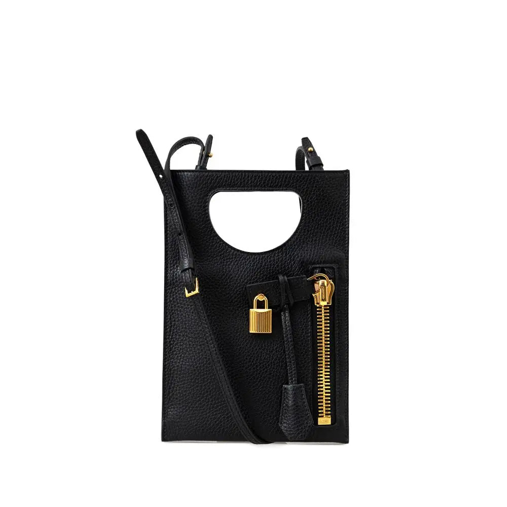 Sac épaule Tom Ford modèle mini noir Tom Ford