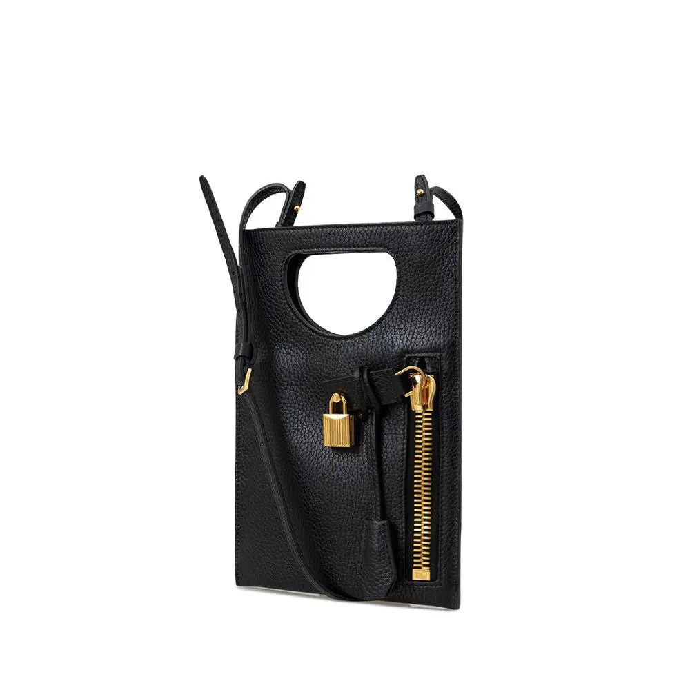 Sac épaule Tom Ford modèle mini noir Tom Ford