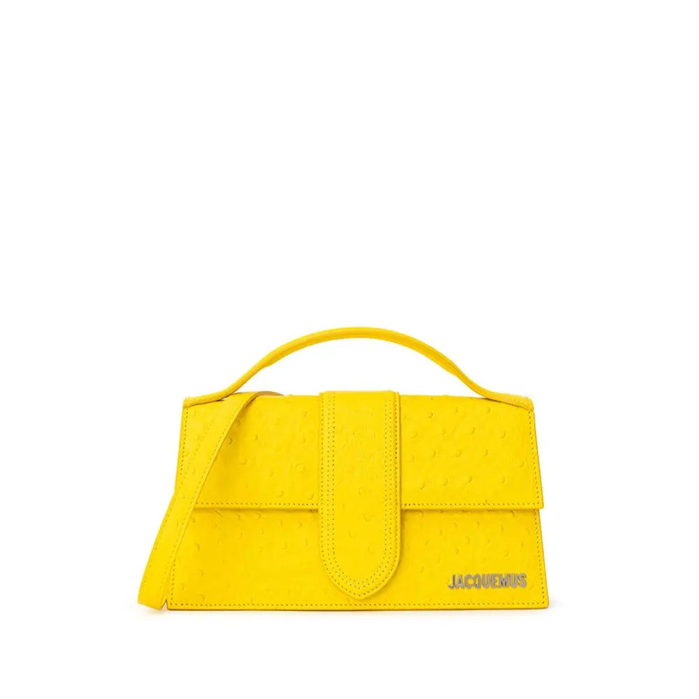 Sac Jacquemus Le Grand Bambino jaune Jacquemus