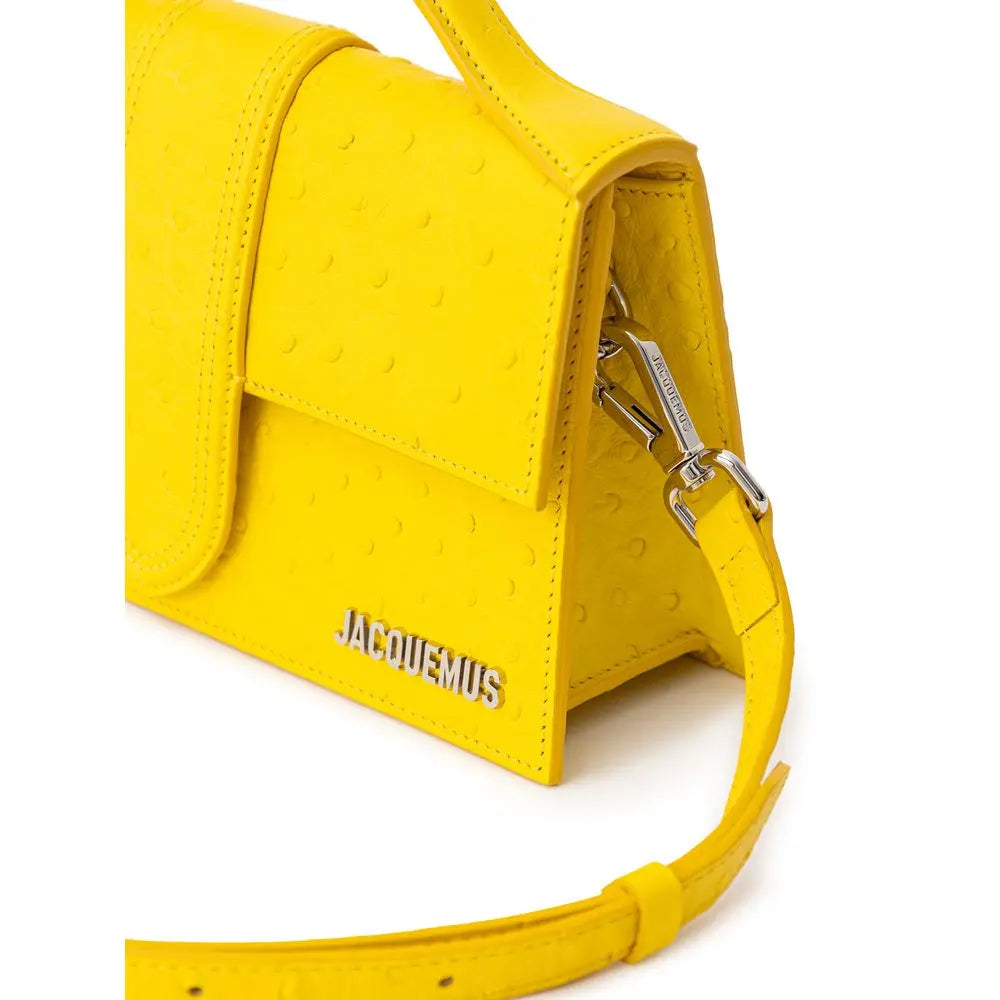 Sac Jacquemus Le Grand Bambino jaune Jacquemus