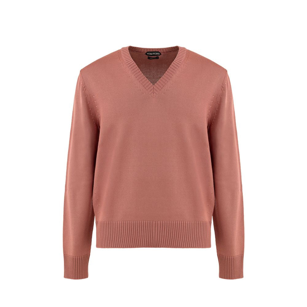 Pull Tom Ford V-Neck rose antique