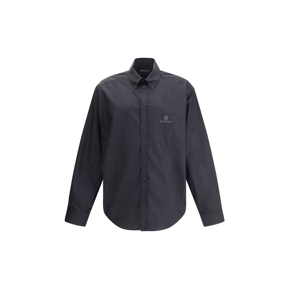 Chemise Balenciaga oversize blanche