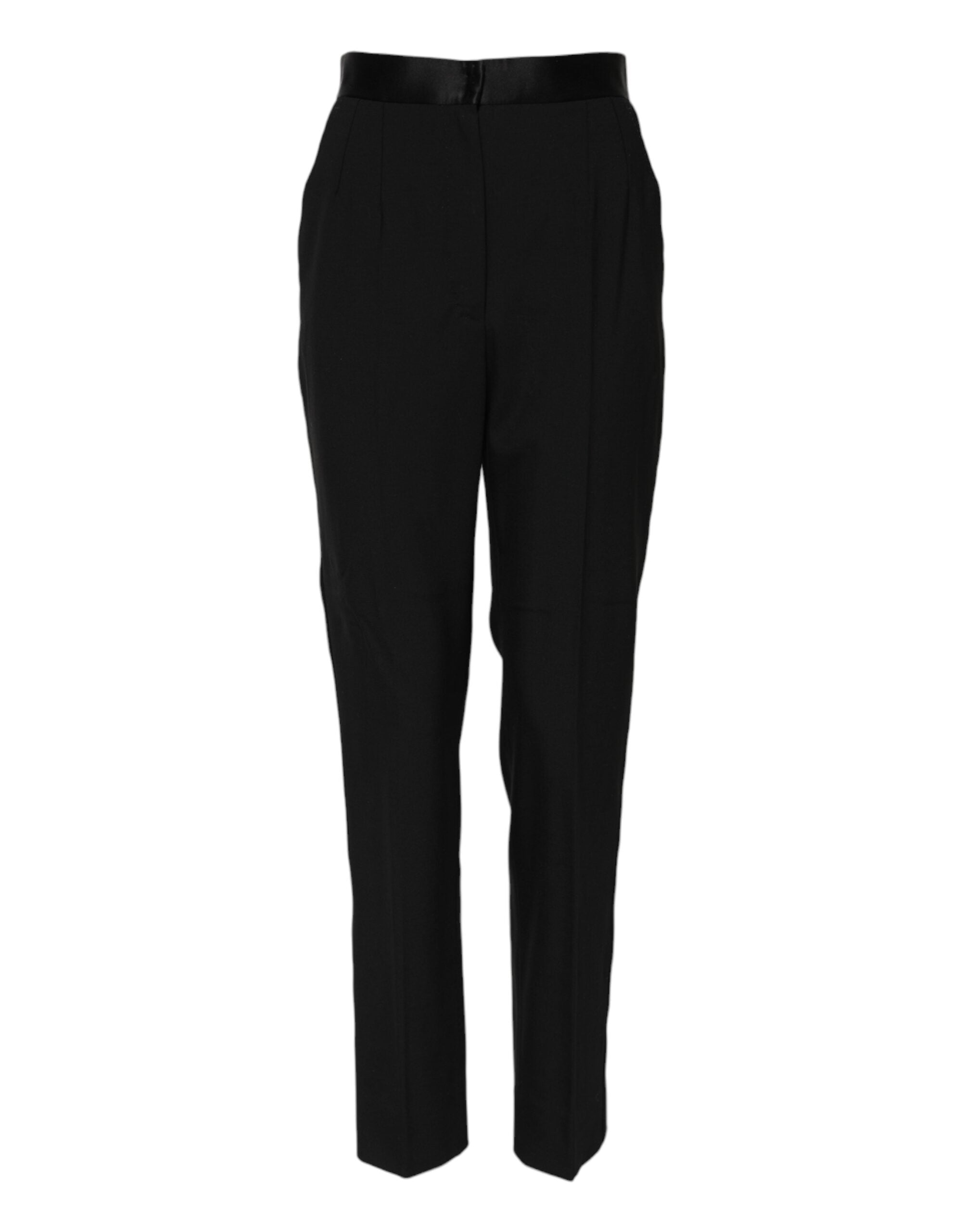 Pantalons Dolce & Gabbana taille haute noirs