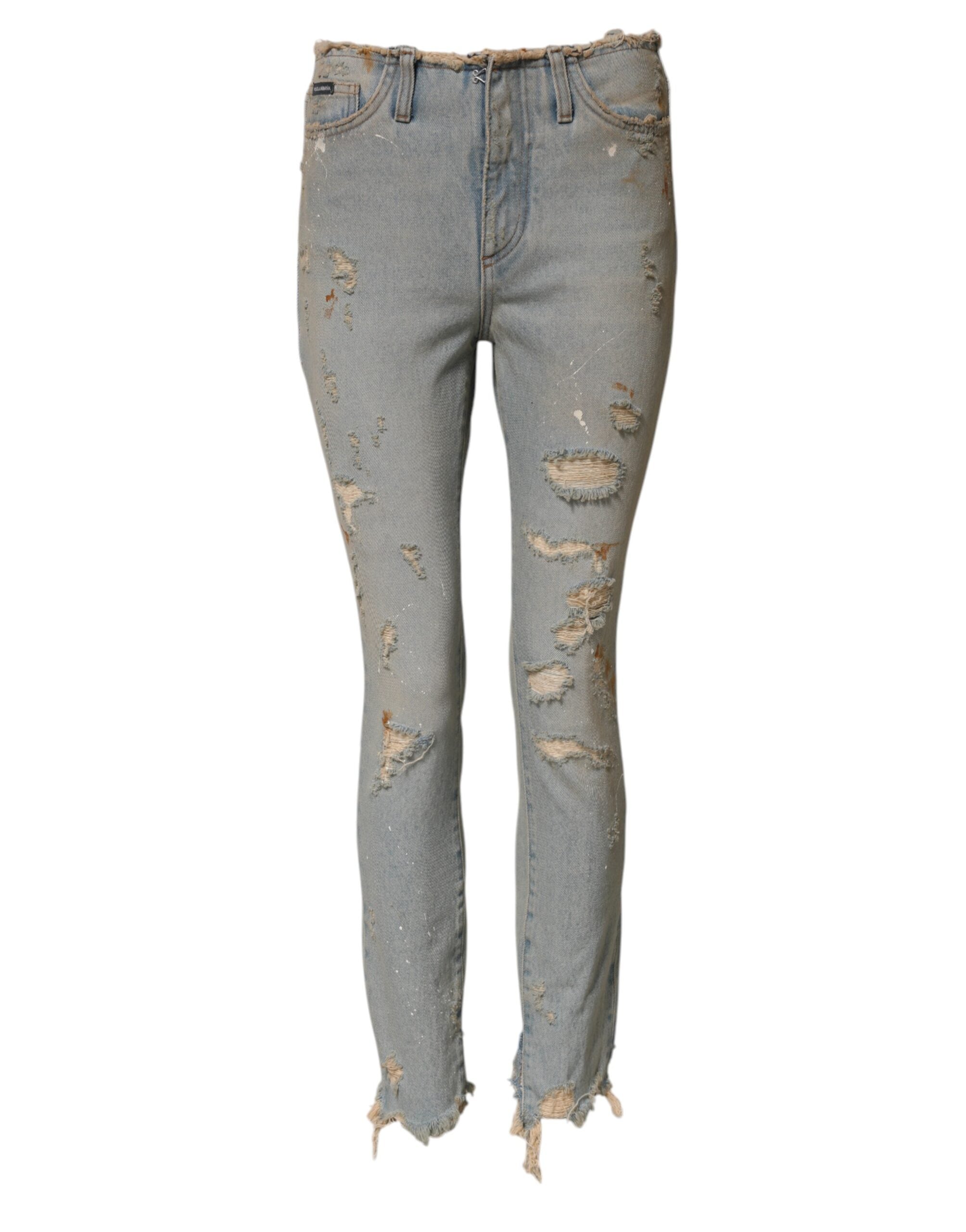 Jeans Dolce & Gabbana skinny bleu clair