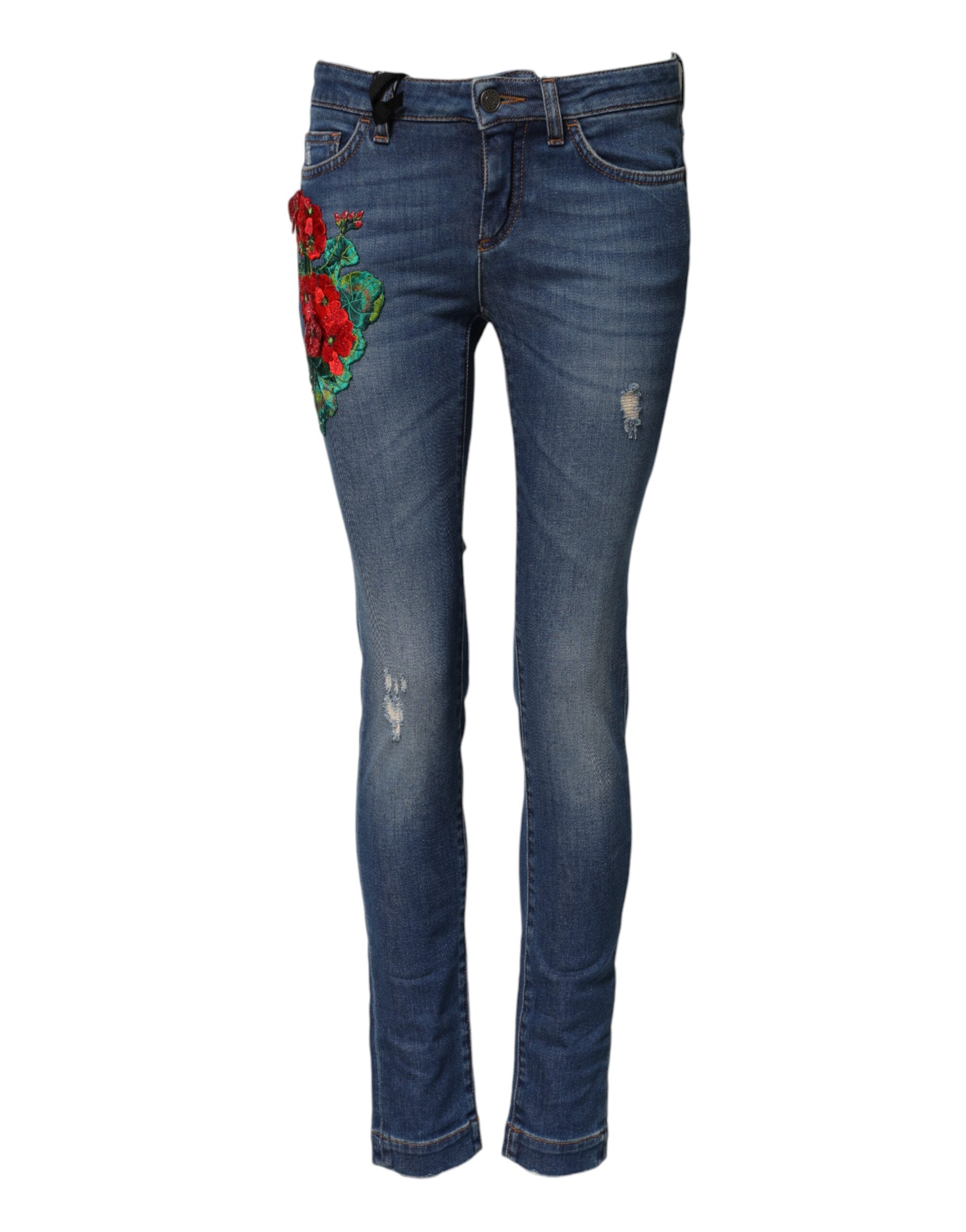 Jeans Dolce & Gabbana skinny bleus