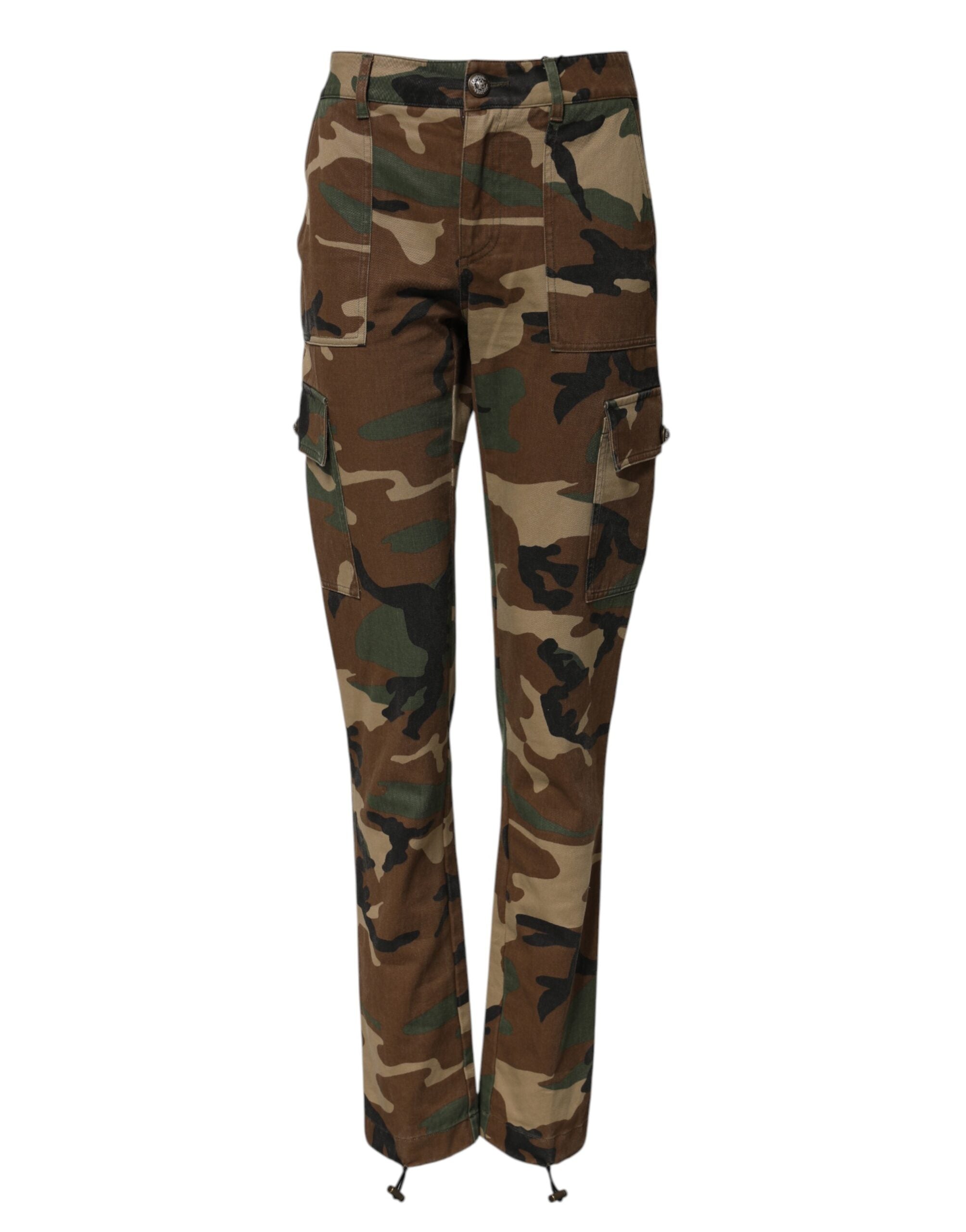 Pantalons Dolce & Gabbana camouflage multicolores