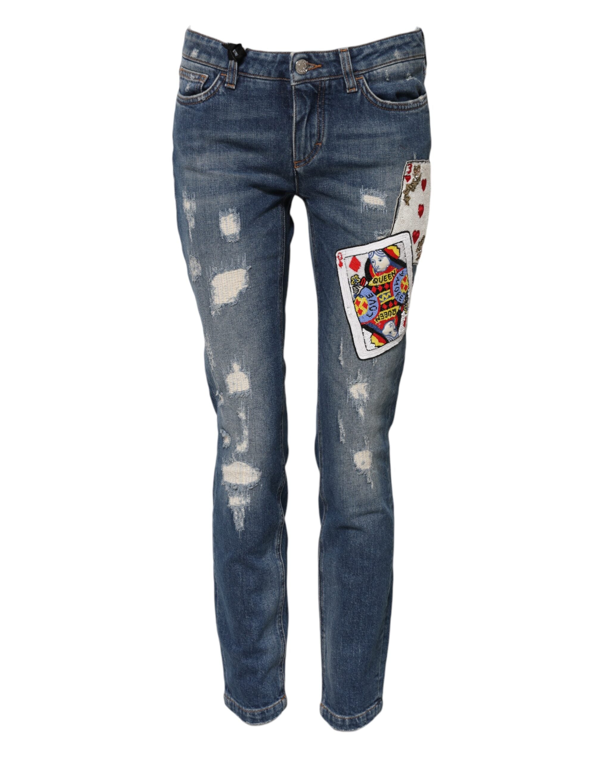 Jeans Dolce & Gabbana skinny bleus