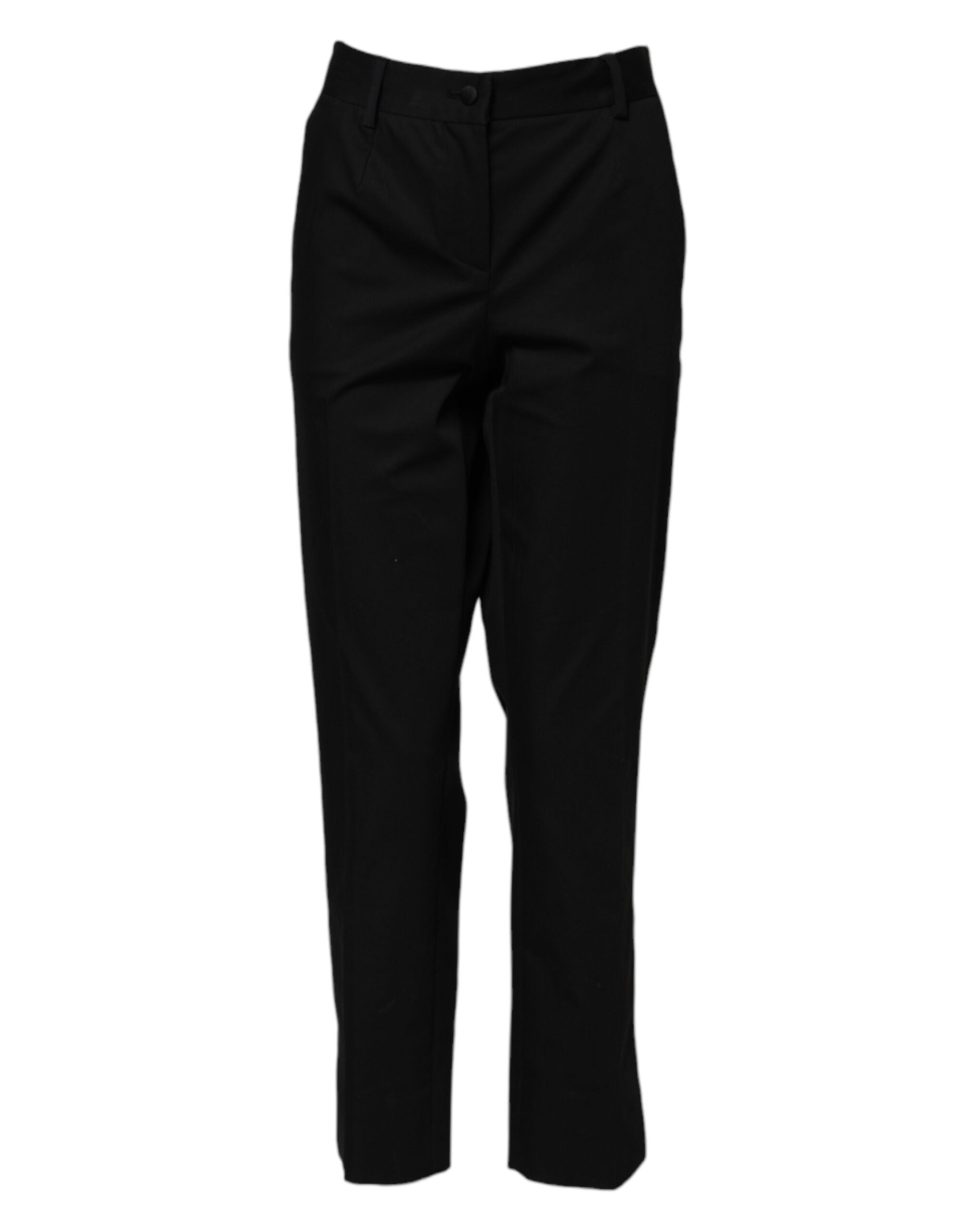 Pantalons Dolce & Gabbana taille haute noirs