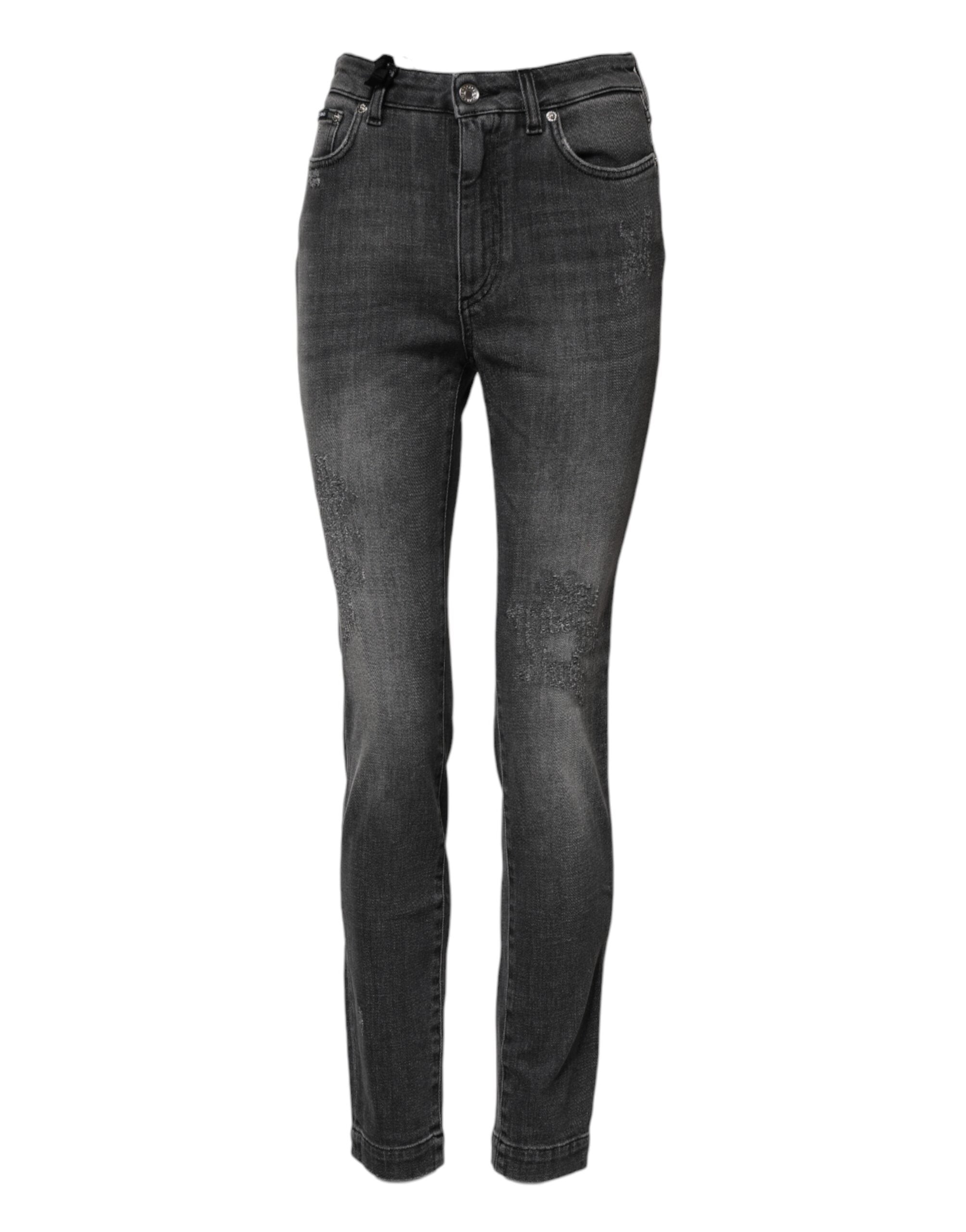 Jeans Dolce & Gabbana Audrey gris foncé