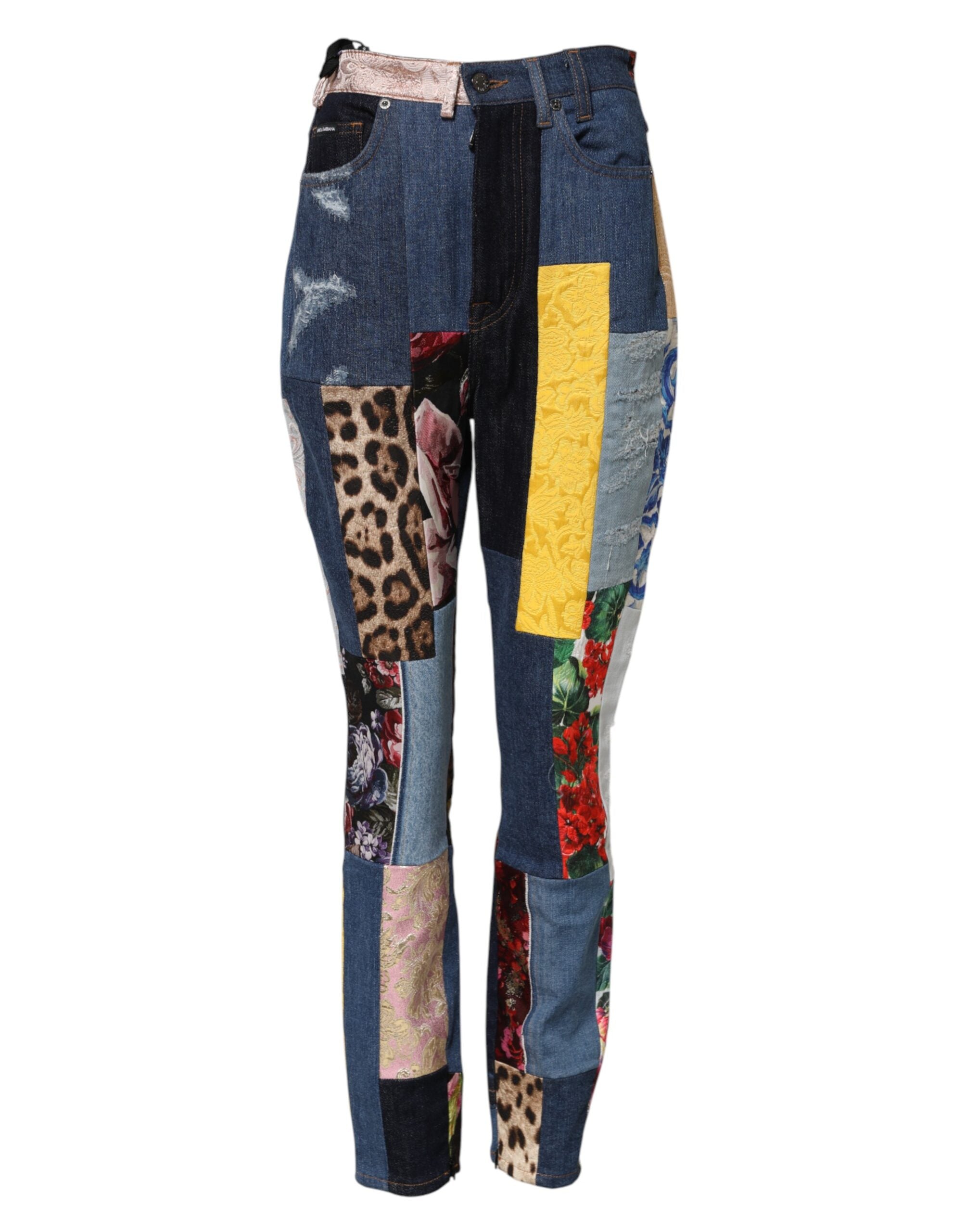 Jean Dolce & Gabbana skinny multicolore