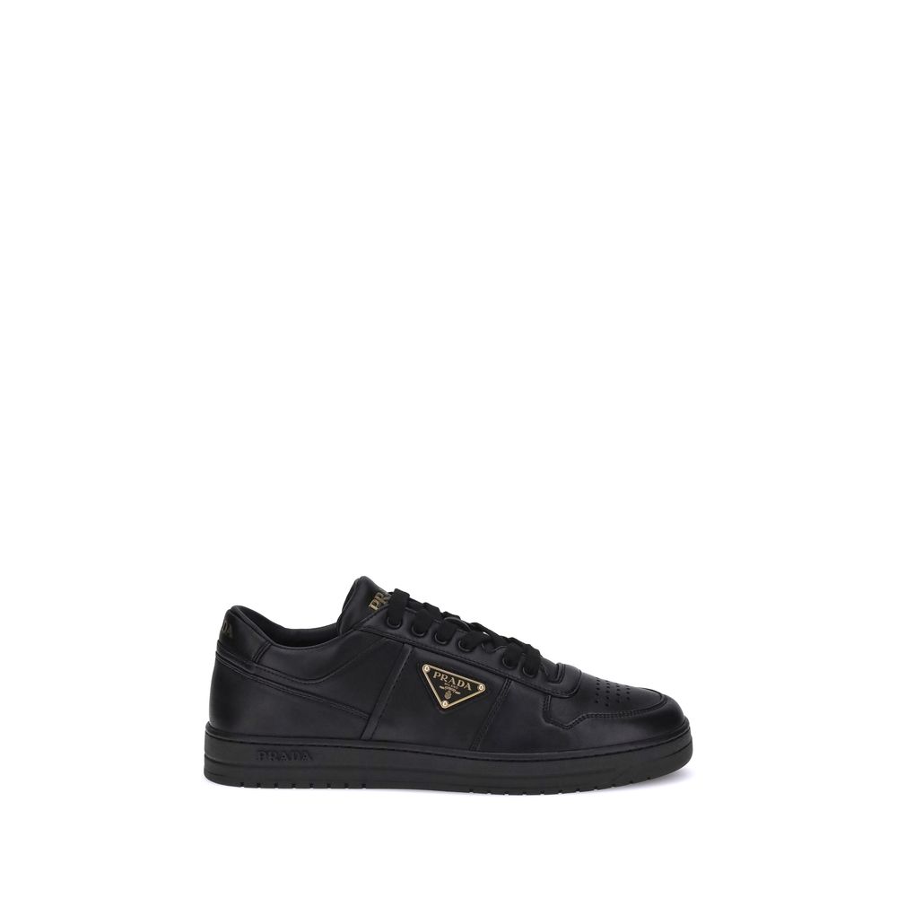 Baskets Prada Downtown blanches