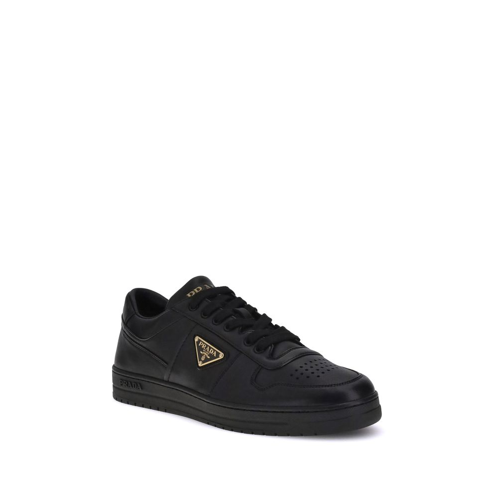 Baskets Prada Downtown blanches