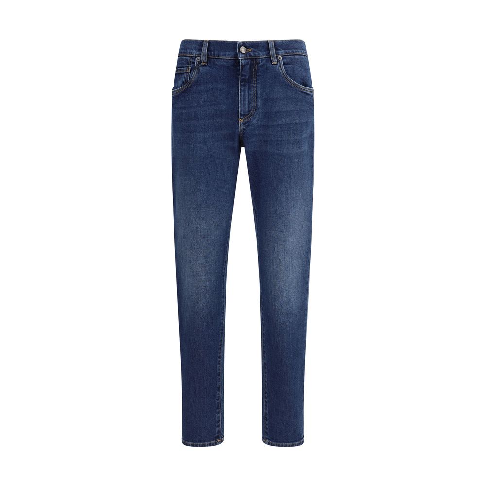 Jean Dolce&Gabbana mi-hauteur bleus
