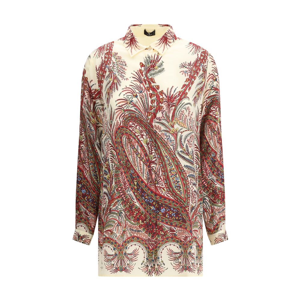 Chemise Etro à motifs paisley multicolore