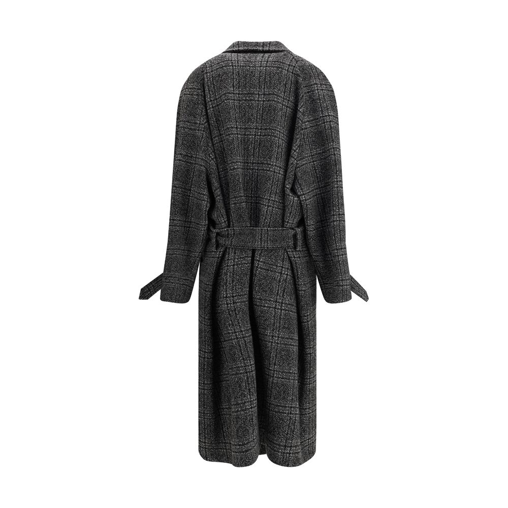 Manteau Balenciaga Long à carreaux