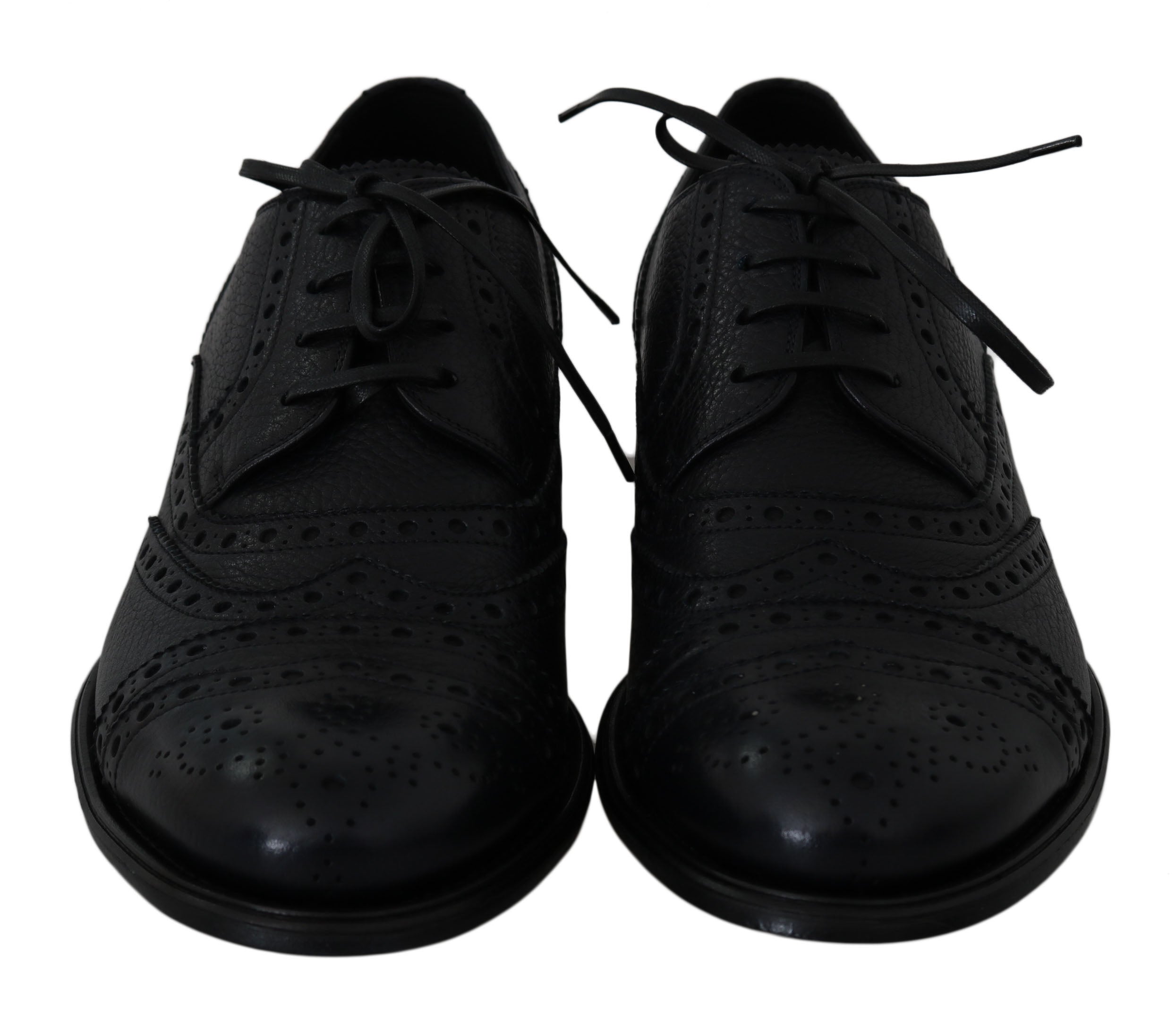 Chaussures Dolce & Gabbana Derby Taormina bleu foncé