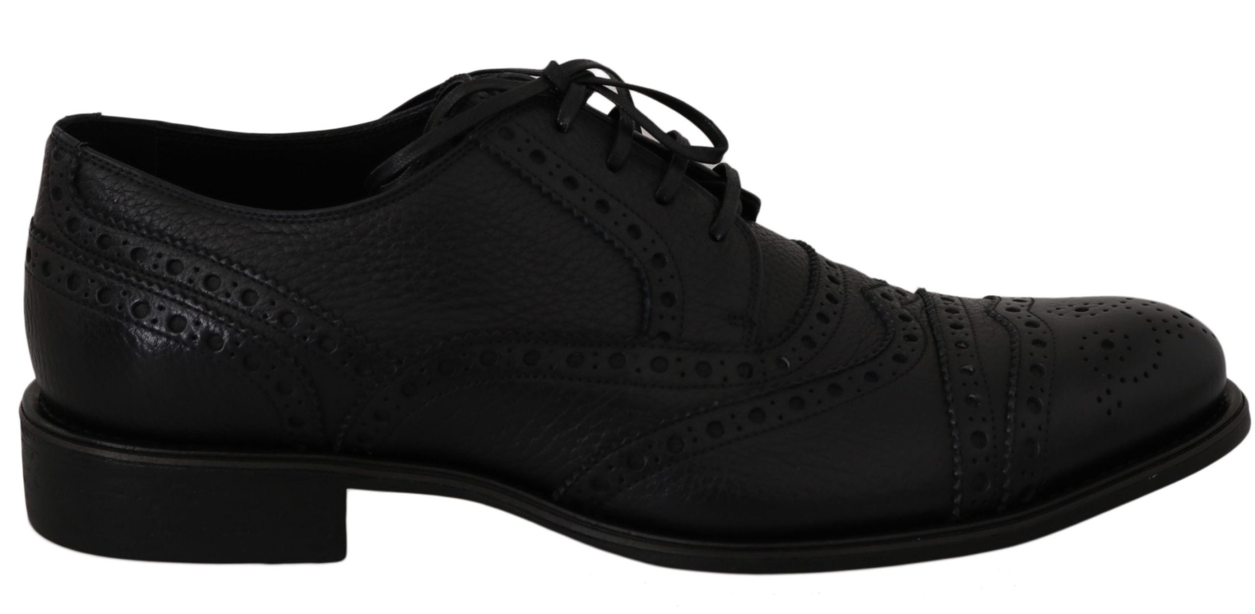 Chaussures Dolce & Gabbana Derby Taormina bleu foncé