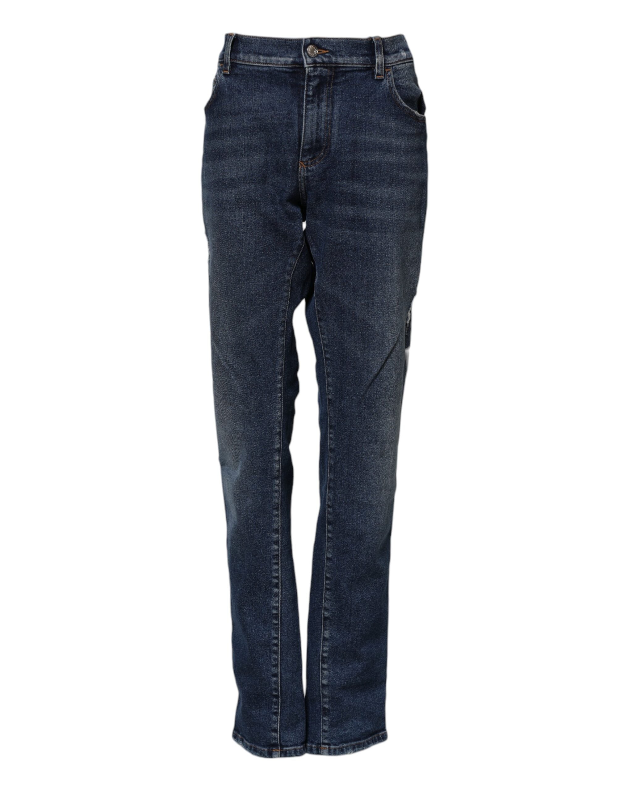 Jeans Dolce & Gabbana droits bleus