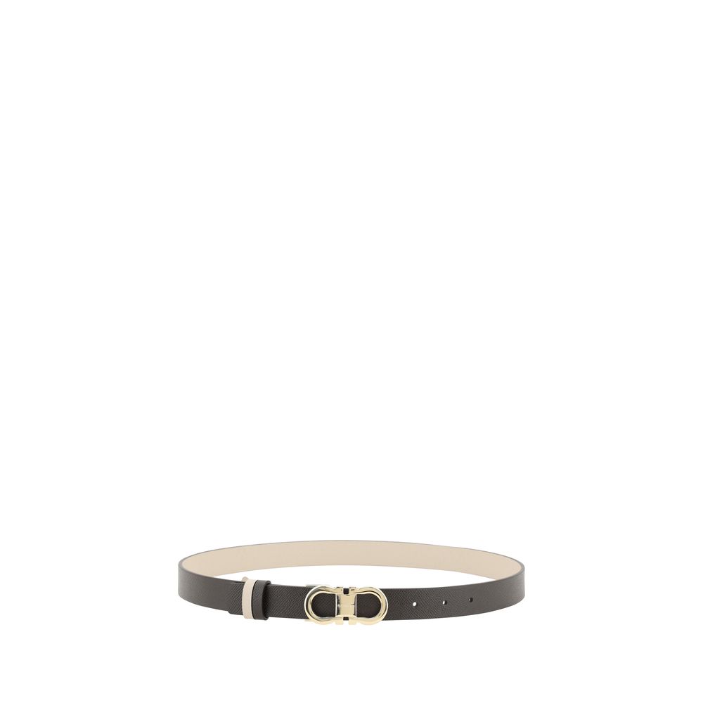 Ceinture Ferragamo Gancini noire