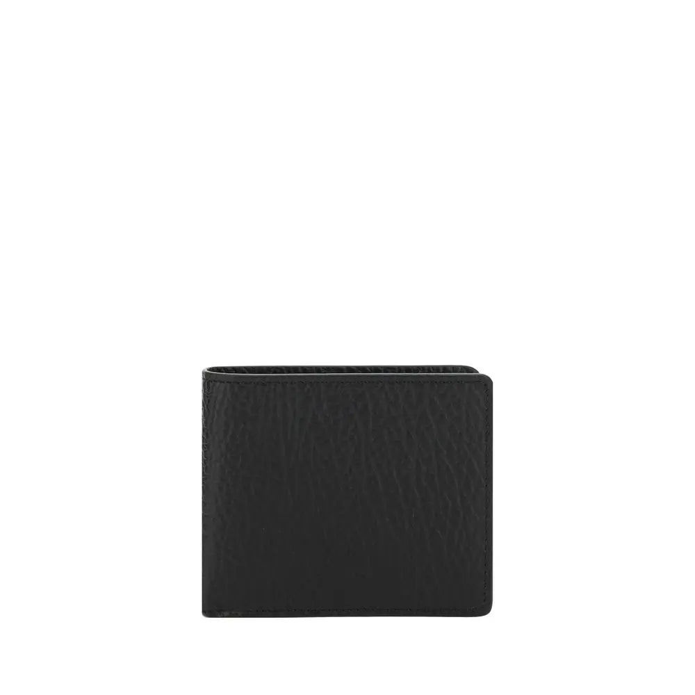 Portefeuille Maison Margiela cuir noir Margiela