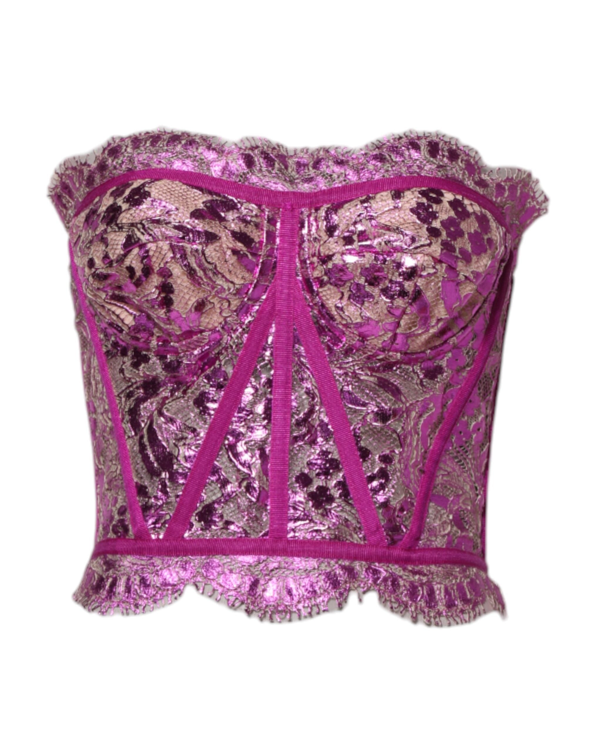 Corset Dolce & Gabbana rose