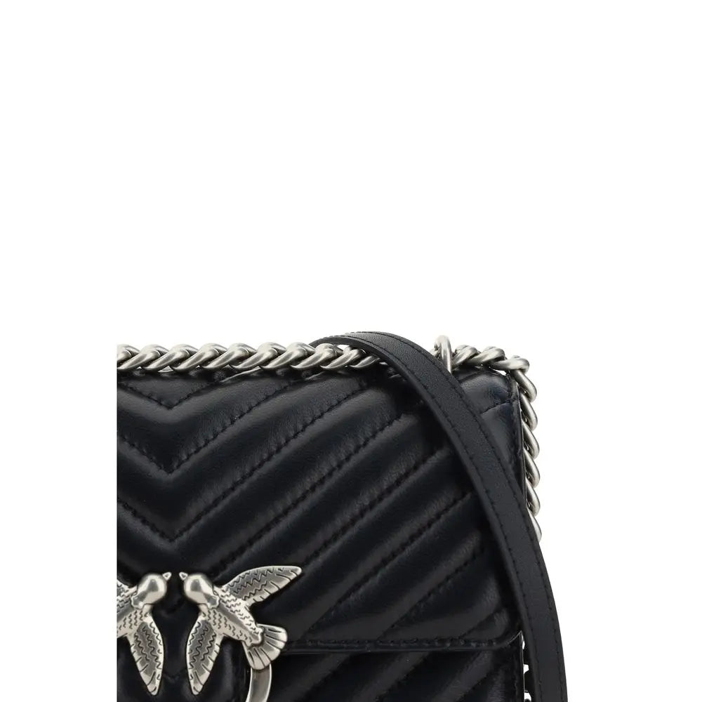 Sac à bandoulière Pinko Mini Love noir PINKO