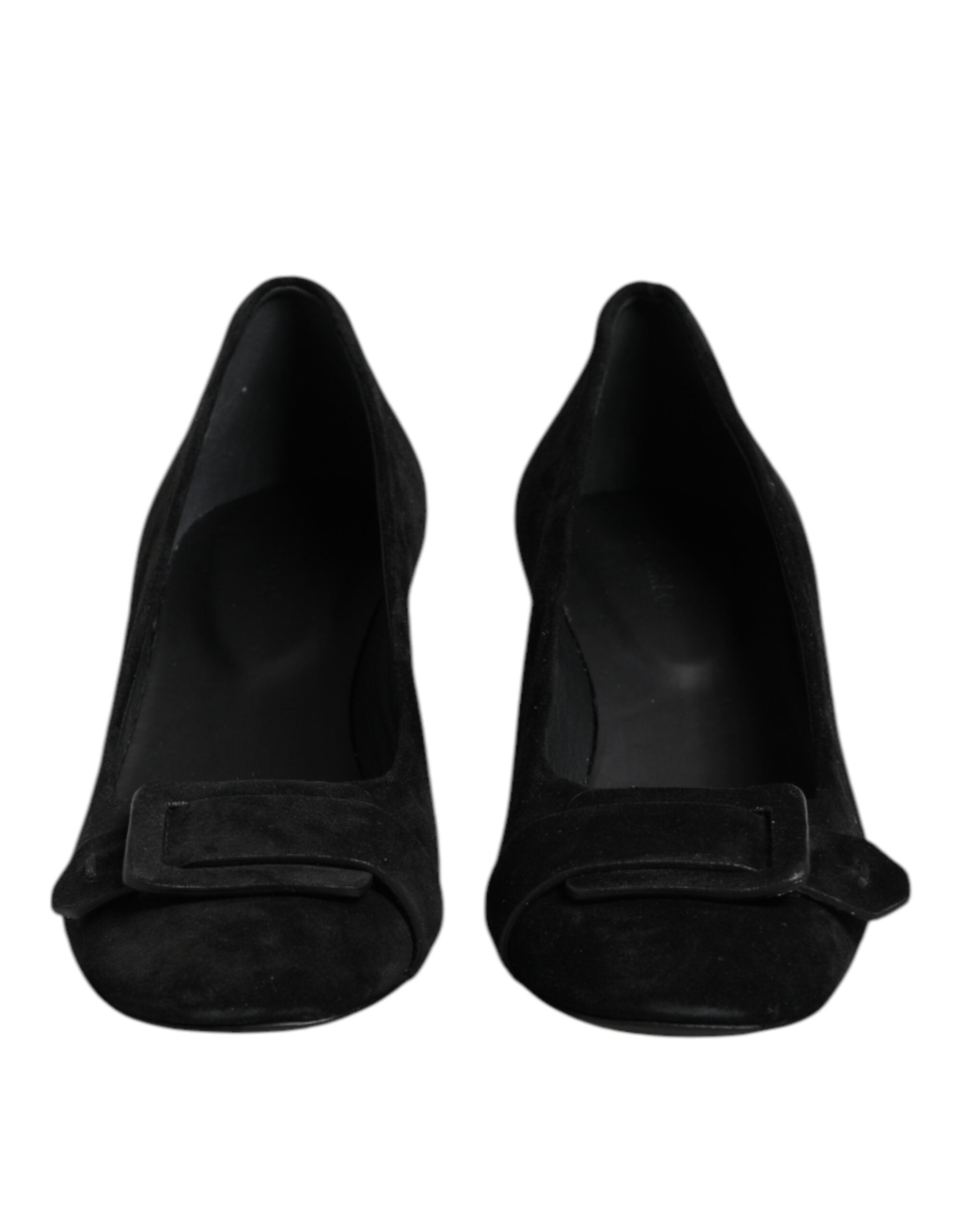 Pompes Del Carlo à talons noirs