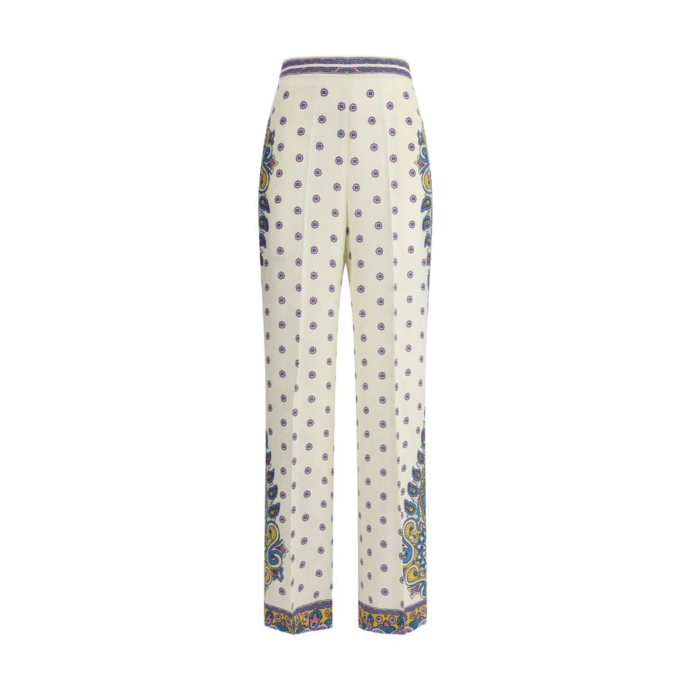 Pantalon Etro Paisley multicolore