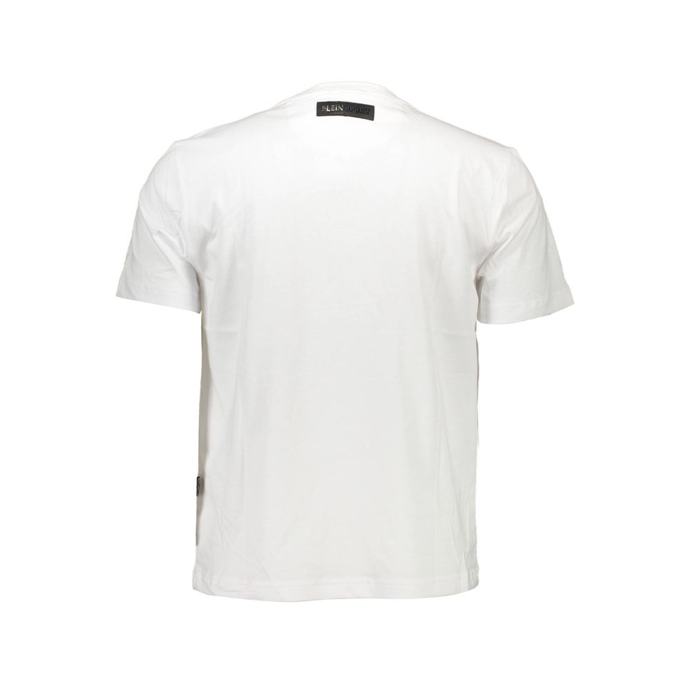 T-shirt White logo blanc