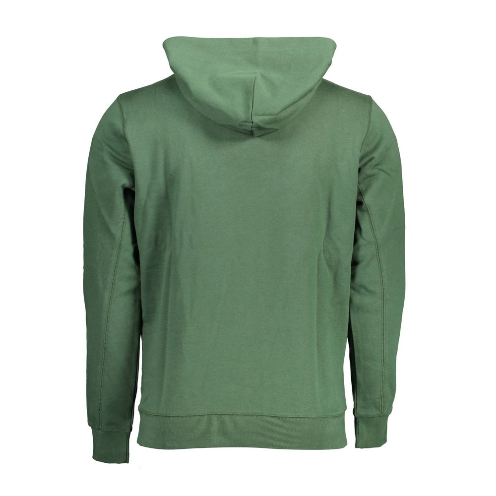 Sweat à capuche logo vert