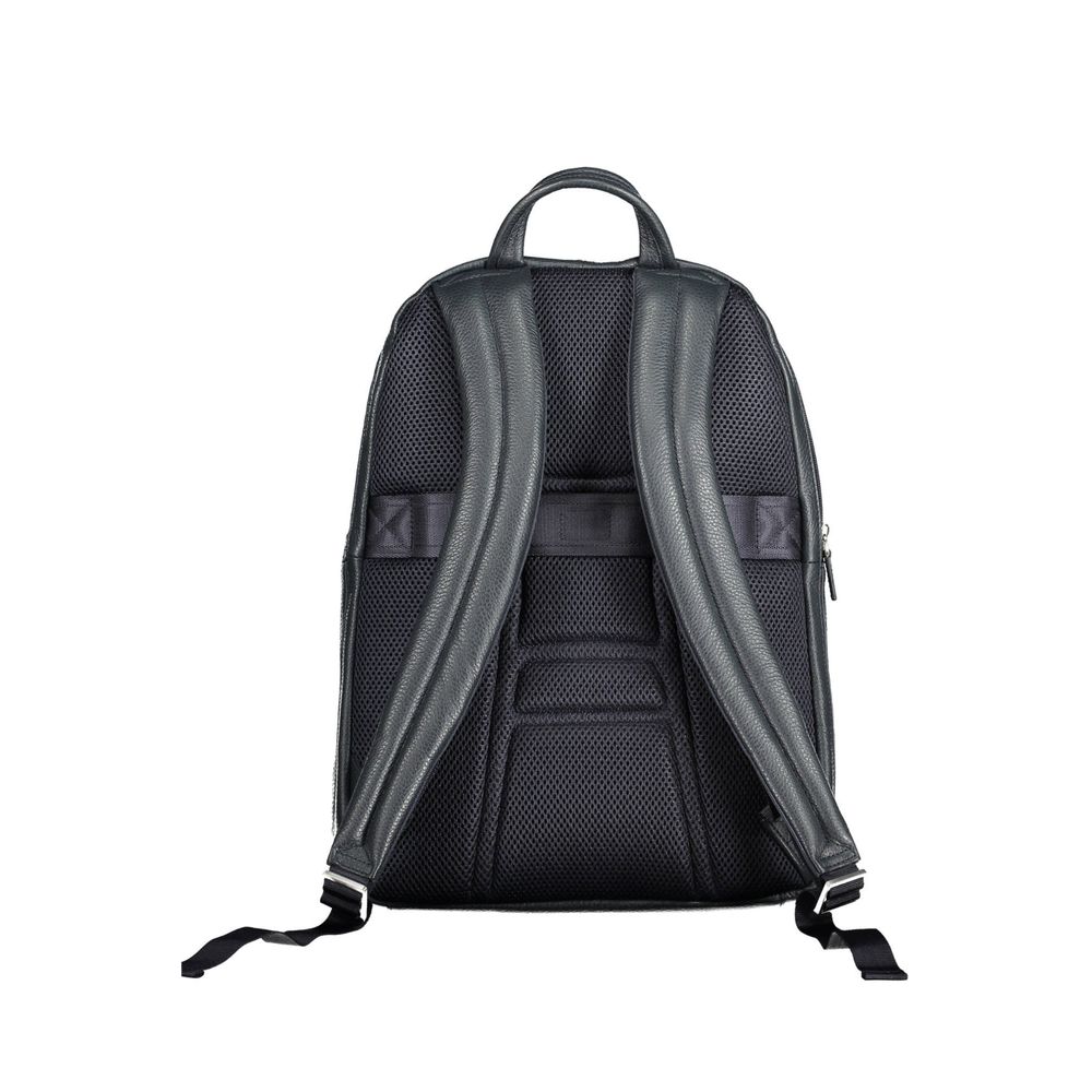 Sac à dos bleu en cuir