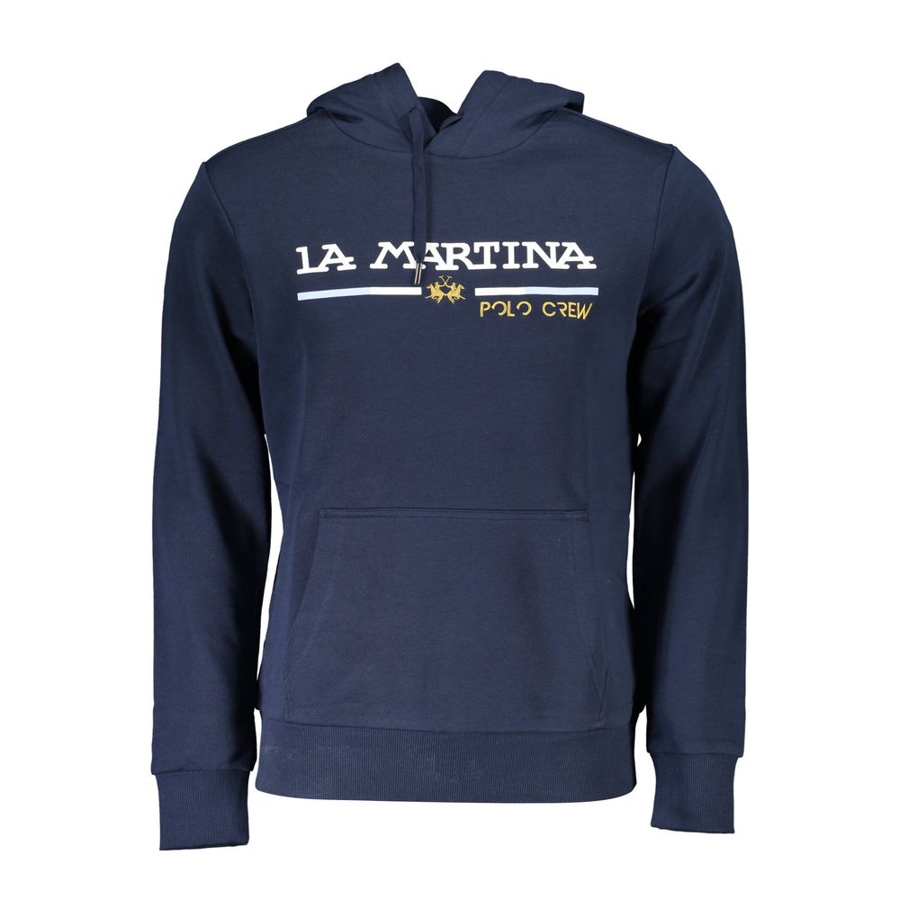 Sweatshirt [Marque] à capuche bleu