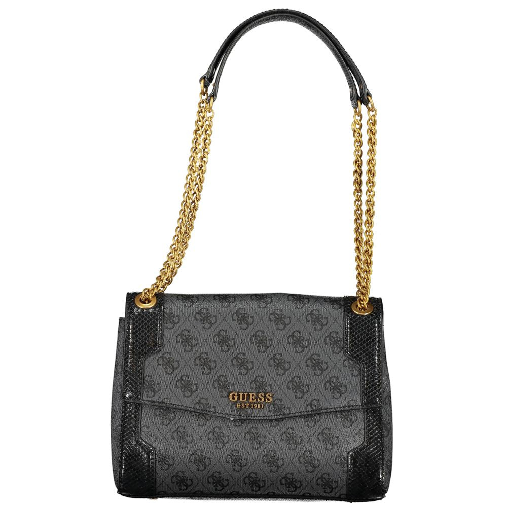 Sac à main Ajiona Chaîne noir