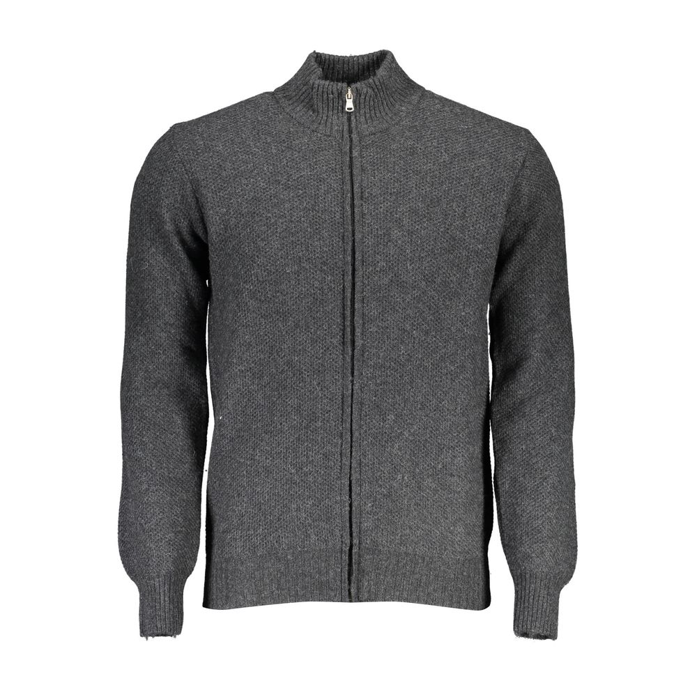 Cardigan gris logo