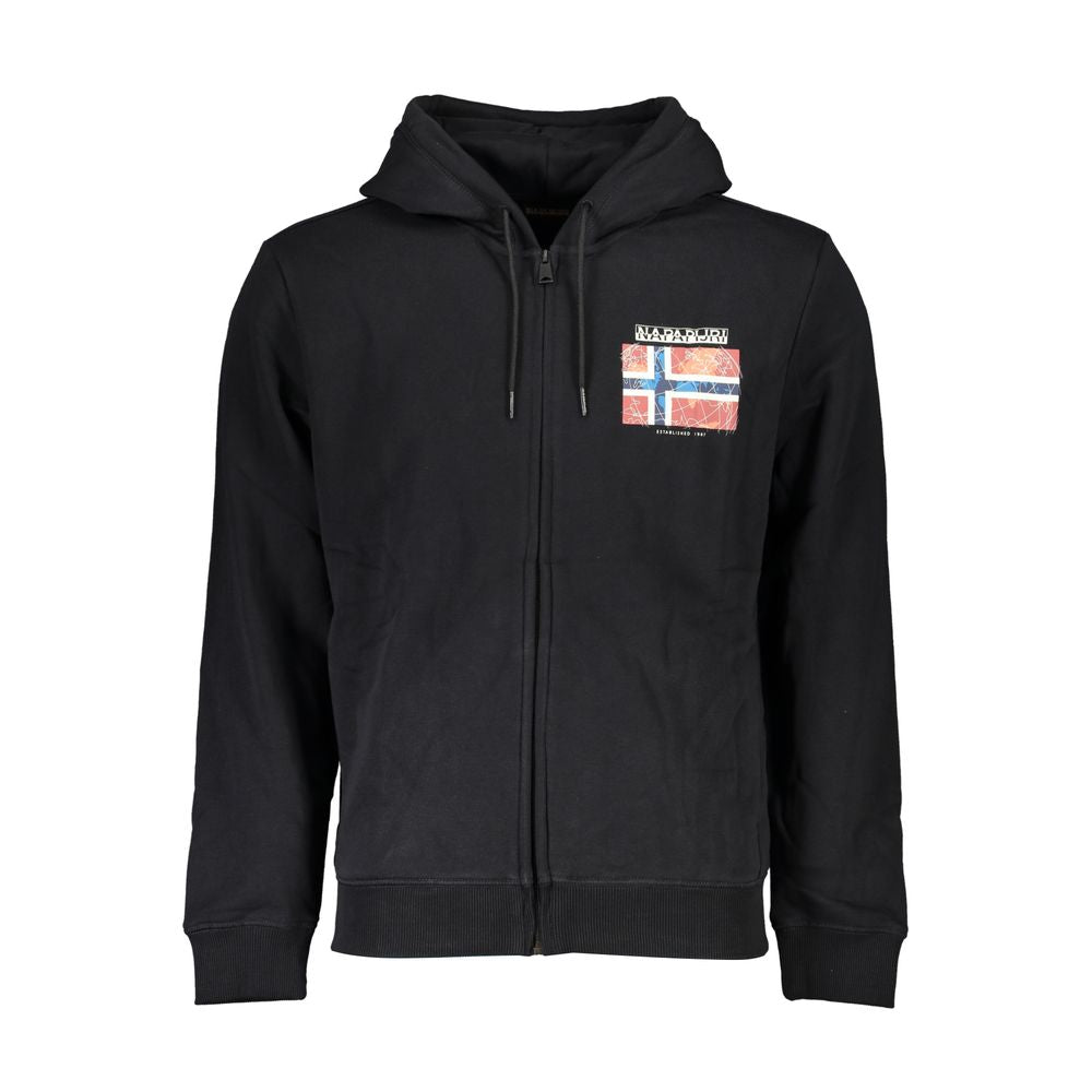 Sweatshirt [marque] à capuche noir
