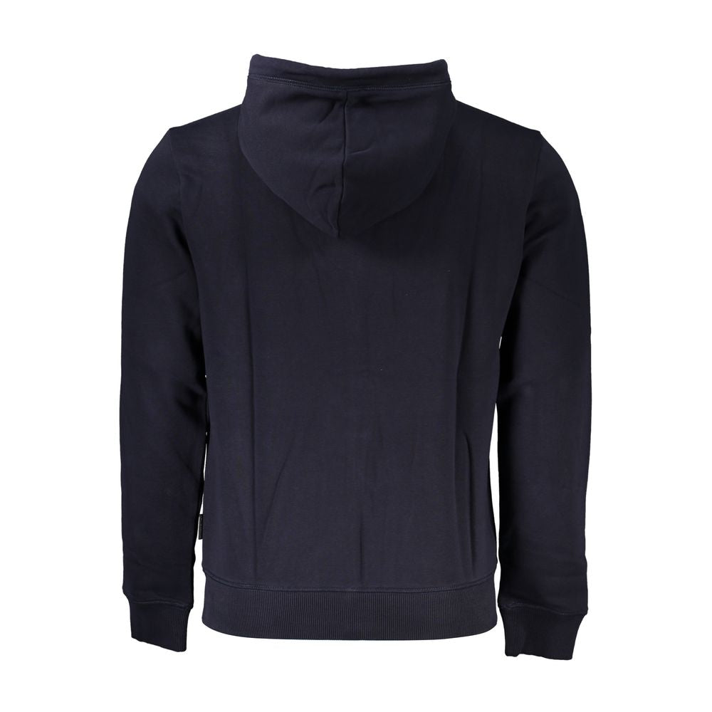 Sweat à capuche bleu