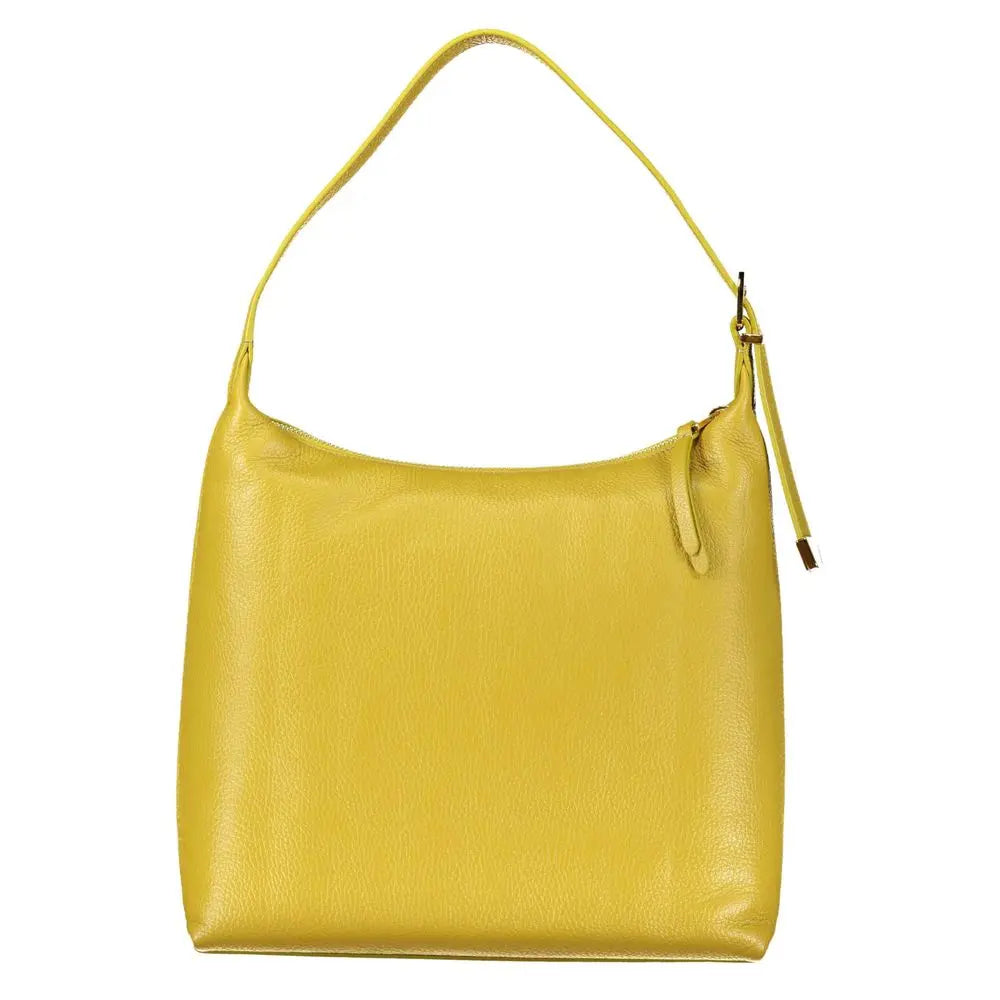 Sac à main vert en cuir Coccinelle