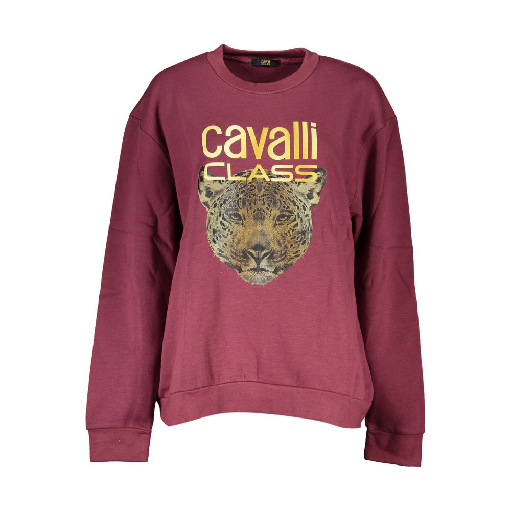 Sweat-shirt logo violet